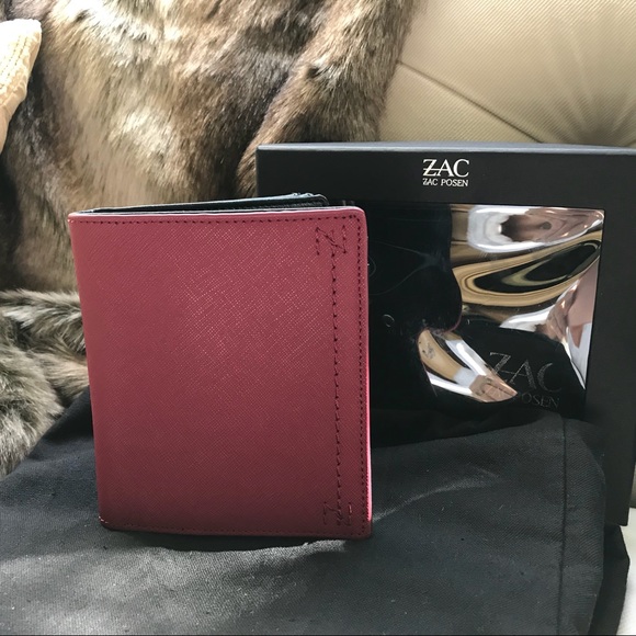 Zac Posen Saffinno Raspberry Wallet - Picture 5 of 7